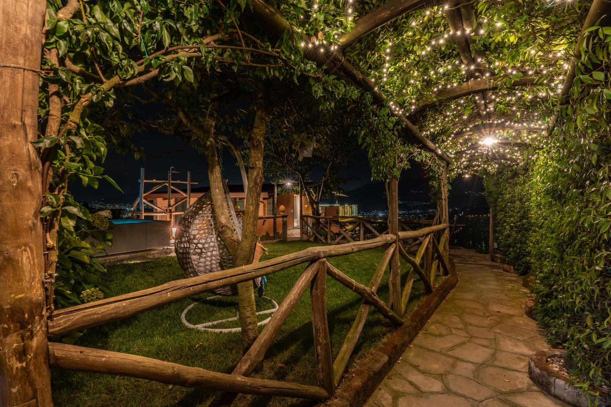Villa Caruso Private Heated Pool & Sea View Sorrento Esterno foto
