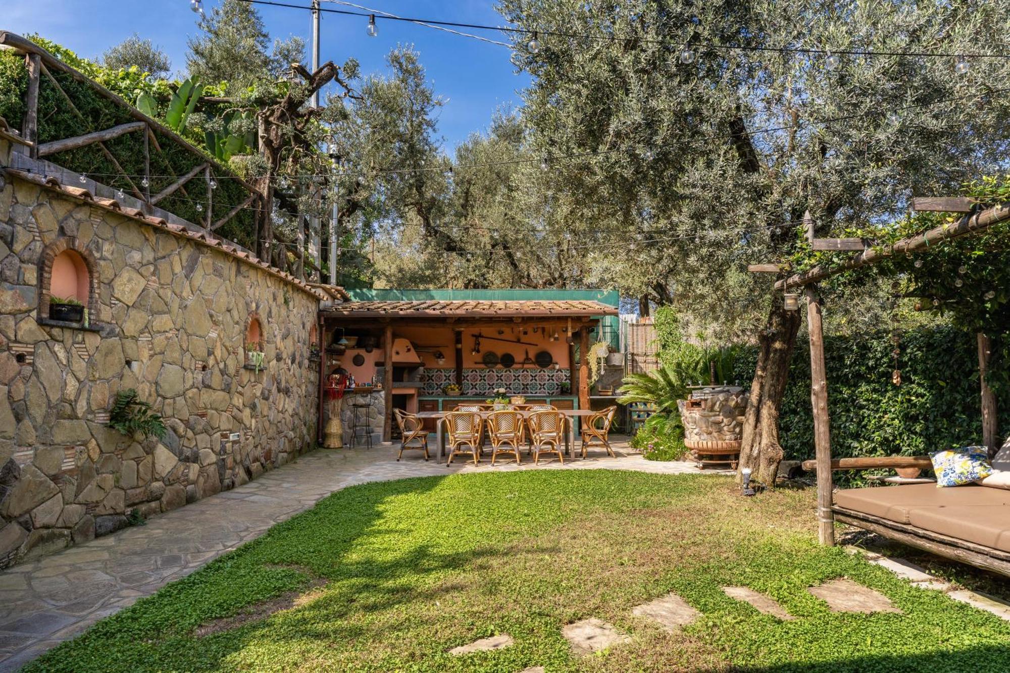 Villa Caruso Private Heated Pool & Sea View Sorrento Esterno foto